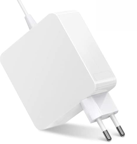 HiQ+ 85 W (Watt) Kompatibel mit Mag2-Ladegerät Netzteil für MacBook Pro mit Retina Display 15 Zoll von 2012 bis 2015 und andere + Kabelbruchschutz