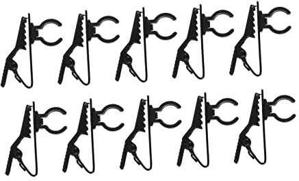 QUMIIRITY 10stücke Teiliges Mic Tie Clips Robuste Mikrofonhalter Für Lavalier-mikrofone Für Konferenzen Partys Und Bühnenauftritte Mit Sicherem Halt Und Praktischem Design