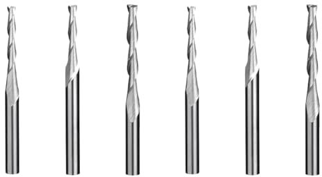 6PC Flachschaftfräser,VHM Einschneidiger Fräser,Flöte Hartmetall,Schaftfräser,Beschichtung CNC Fräser,For Dichteplatte,Holz,Aluminium Stahl Titan,Sperrholz,3.175*12*38,3.175*15*38,3.175*22*38MM,Kiuiom