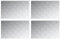 vidaXL Rechteckige rutschfeste Treppenstufen | Set aus 4 | Aluminium | Modernes geometrisches Design | Nur für drinnen | Langlebige graue und Silberne Sicherheitsmatten für Treppenstufen