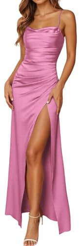 WVONIF Femme Robe de Cocktail Chic et Élégante Crayon Moulante à Manches 3/4 Col en V Robes d'Invité de Mariage 3D Flower Dress Couvrir Beach Maillots de Bain Cover Up Tendance （Rose,M）
