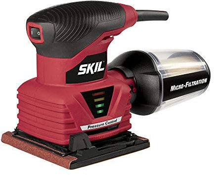 ROBERT BOSCH TOOL GROUP Palm Sander, 2-Amp, Microfilter Dust Collection