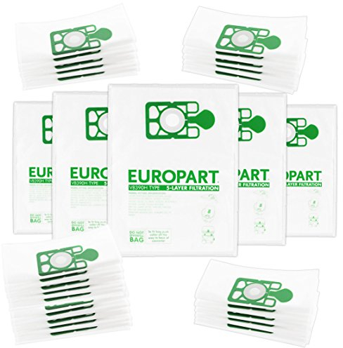 SPARES2GO Cloth Hoover Bags compatible with Numatic Henry Hetty Vacuum Cleaners (Pack of 30)