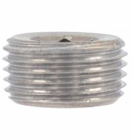 Reidl Verschlußschrauben mit Innensechskant, kegliges Gewinde 1/8 x 8 mm DIN 906 5.8 galv. verzinkt farblos 100 Stück