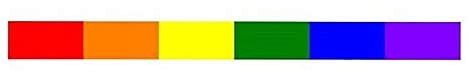 EROSPA® Auto-Aufkleber - Streifen - Rainbow/Regenbogen - Car-Sticker - Gay Pride LGBT