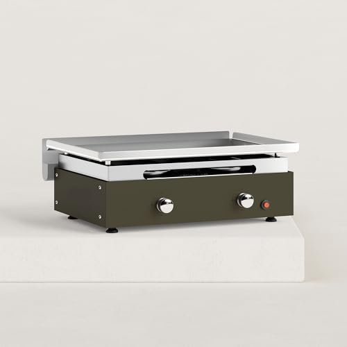 VERYCOOK Plancha-Gasgrill Creative 2 Brenner - Edelstahlplatte