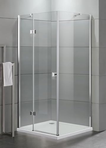 TrendLine Duschkabine Eckeinstieg Easy 6 Open Links 90x90cm Drehtür Eckdusche
