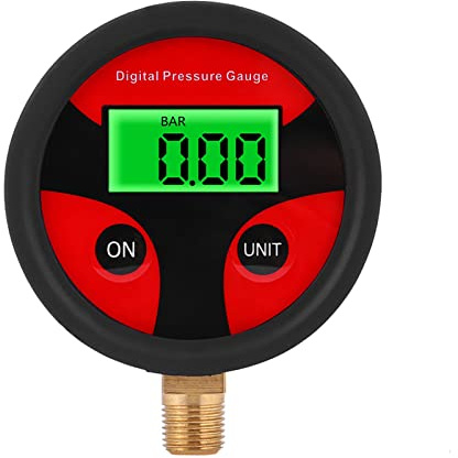 Digital Reifendruckprüfer, Fydun 0-200PSI LCD Hintergrundbeleuchtung Digital Reifendruckmesser Hohe Präzision 0-200 PSI Luftdruckprüfer Meter für Auto LKW Motorrad