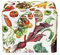 Elite Gift Boxes Emma Bridgewater - Dig the Garden Extra Large Caddy Large Hinged Tin Caddy 187 x 127 x 139 mm