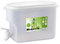 BSTCAR Distributeur de boissons en plastique 3,5 l avec robinet en plastique, réfrigérateur, bouilloire à fruits, théière, pichet d'eau étanche pour réfrigérateur Distributeur d'eau Transparent