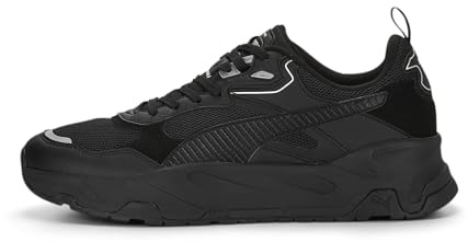 PUMA Herren Trinity Turnschuhe, Puma Black Puma Black Puma Silver, 45 EU