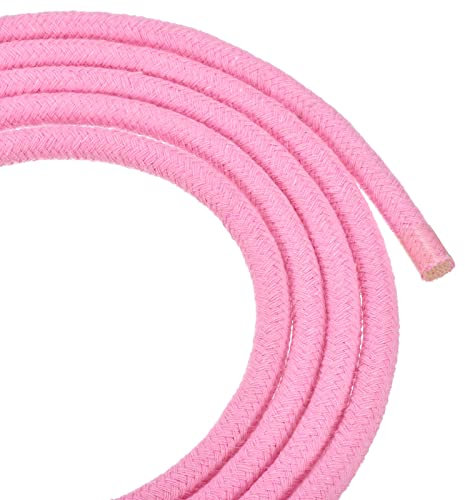 PATIKIL 3 Metri Ginnastica Corda per Giocare Fitness, Sport Palestra Allenamento, Casa Allenamento, Rosa 2pz