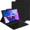 IVEOPPE Lenovo Tab M10 Plus 3rd Gen Hülle Mit Tastatur(3rd Gen) 10.6 2022, Tastatur für Lenovo Tab M10, Magnetisch Abnehmbarer Tastatur mit Hülle für Lenovo Tab M10 Plus, Schwarz