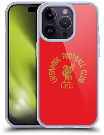 Head Case Designs Offizielle Liverpool Football Club LFC Gold Und Rot Liver Bird Soft Gel Handyhülle Hülle kompatibel mit Apple iPhone 14 Pro