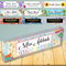 Desk Name Plates for Office Personalised Custom Teacher Name Plate for Desk Design On Clear Acrylic Glass Office Desk Decor for Women or Men,8x2.5