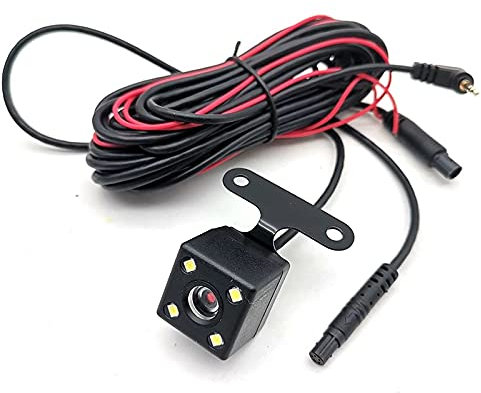 Piarktoy 1Pcs 5 Pin Auto Telecamera Posteriore Reverse 170 Gradi Grandangolare Registrazione Parcheggio Impermeabile Visione Notturna Videocamera