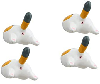 ULTECHNOVO 4pcs Creative Cat Butt Refrigerator Magnets Funny Cat Butt -catching Fridge Tacks Cute Decorative Photo Magnets for Decor for Home and Kitchen