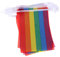 TOPBATHY 38St Flagge des bisexuellen Stolzes Original stolze Girlande lgbt-banner Flaggen Dekor Regenbogen-LGBT-Flagge LGBT-Stolz-Flagge draussen Kranz das Schild schmücken das Banner