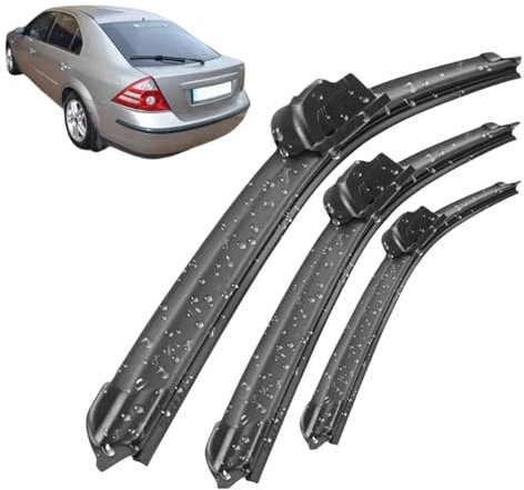Automotive Scheibenwischer Für Ford Mondeo Mk3 Schrägheck 2001-2007 22+20+19 Set für Frontscheibe