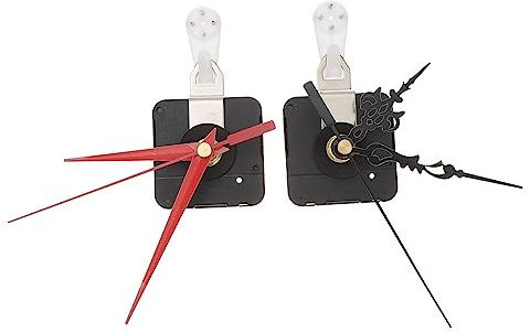 ORFOFE 2st Uhrzeiger Bewegungsmechanismus Für Wanduhren Uhrwerk-bausatz Austausch des Uhrwerks Zeiger des Uhrwerks Uhrenteile Uhr-wanduhr-uhrwerk DIY Zubehör Für Hängende Uhren Metall Rot