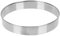 Stainless Steel Pizza Saucing and Stuffing Ring - Muffin Mousse Tart Pastry Mold Round Cutter for Biscuit Pancake Kitchen Baking Tools (8 for 9 Pizza)