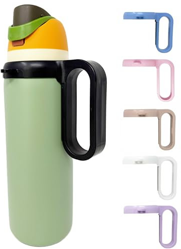 Bottle Handle for Owala FreeSip 24oz 32oz 40oz – Strong Plastic Water Bottle Holder, Durable Easy Carry Accessory for Running, Jogging, Gym, Hiking, and Drinking While Driving & More