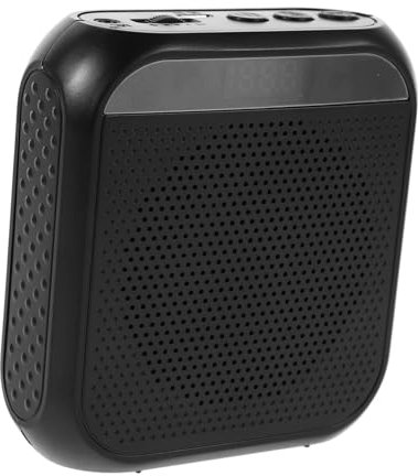 Abaodam Micrófono Portátil Amplificador De Voz Recargable Pa Para Profesores Presentaciones Fiestas