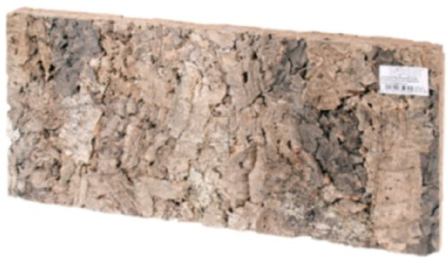 HOBBY Terraristik Kork Rückwand Burma I 60 x 30 x 1.75 cm I 2 Stück I Gewalztes Naturkork I Nur innerhalb von Trockenterrarien einzusetzen