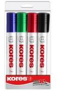 Kores Whiteboard- & Flipchart-Marker K MARKER, 4er Etui VE = 1