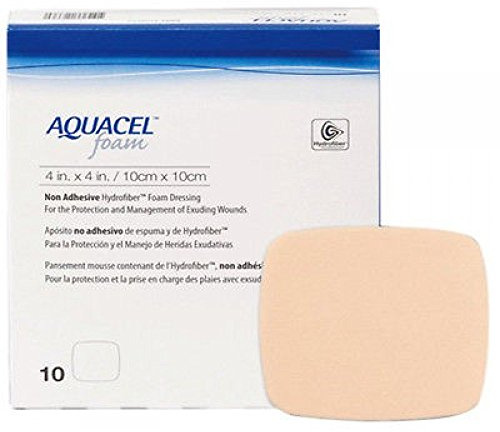 ConvaCare Schaumstoffverband, nicht adh, 5 x 5 cm, 10 Stück