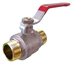 Boutté 2159343 BM15 Vanne 1/4 tour manette mâle 15 x 21 ACS PN40