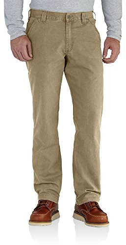 Carhartt Men's Relaxed Straight Rigby Dungaree, Dark Khaki, W40 x L30