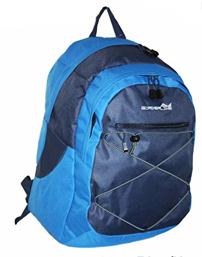 Borderline @ Purdashian , Schulrucksack blau Multi Blue