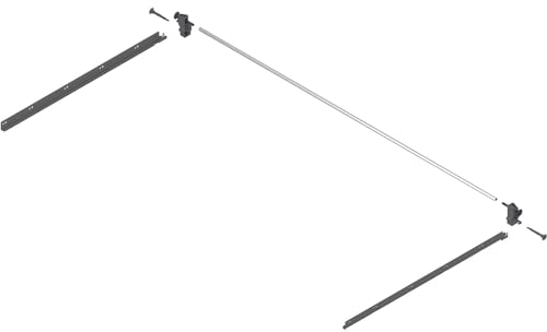 BLUM Tandembox Seitenstabilisierung nach oben gebaut, NL 600