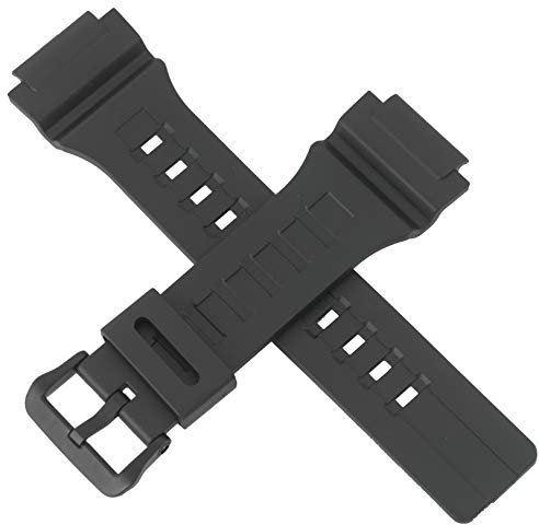 Ersatzband für Casio Collection Resin schwarz für MCW-200H