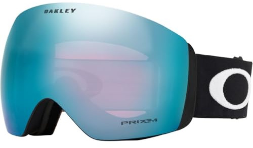 Oakley Flight Deck Black with Sapphire & Prizm Clear, Large