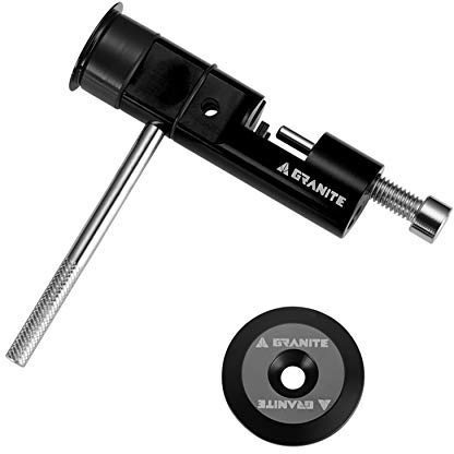 Granite Stash Kit Werkzeugset für Fahrradkette - Fahrradkettenreparaturwerkzeug-Set - Passt in den Lenker (Schwarz)