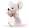 Trudi Topo Martin Topolino Peluche Mascotte e animali fattoria. Regalo del Compleanno e Festa Mamma e papà | 23x30x17cm Taglia M | Animali da fattoria | Modello 23564