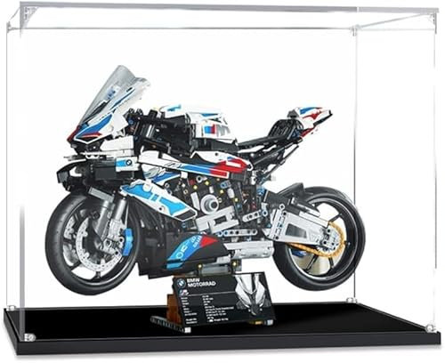 PARFCO Acryl-Vitrine für Lego 42130, staubdicht, transparent, 50 x 25 x 40 cm, 2 mm/3 mm Dicke