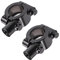 JNNJ 2 Stück Motorrad-Spiegelhalterung Spiegel-Clip-Adapter, Motorrad Lenkerhalterung Spiegelhalterung, Motorrad Fahrrad Lenker 22mm Spiegel Schelle Halter Spiegelhalter