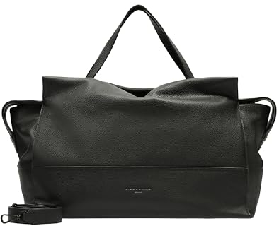 Liebeskind Berlin Women's Weekender Satchel, Black Pebble