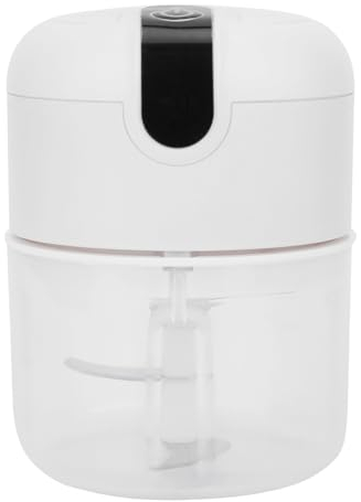 Electric Food Chopper Portable Small Food Processor Mini USB Charging Baby Food Blender RemovableMini Chopper Food Processor for Vegetable Fruit Onion Ginger