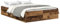 vidaXL Bettgestell ohne Matratze Altholz-Optik 140x190cm Holzwerkstoff