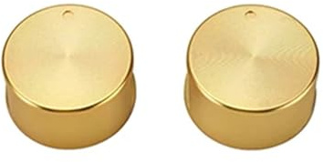 LCKKJHG Gas Cooking Knob 2pcs 6mm 8mm Gold Kitchen Gas Stove Handles Accessories Metal Multifunction Oven Cooking Pot Knob Switches For Various Oven Cooker Hob(8mm 45 gold)
