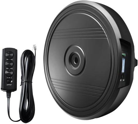EagleNav 12 Car Subwoofer, Deep Bass, Anti-Theft Spare Tire Design, Plug & Play, OEM-Style Spare Tire Mount, No Space Wasted, High Output for Cars & Trucks