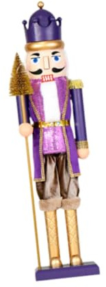 Colcolo Soldado Cascanueces de, Figuras pintadas Tradicionales, decoración navideña, Centro de Mesa para el hogar, decoración de Fiesta, Regalo de, 60cm