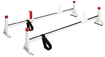 Wetter Guard 205–3-weiß Pulver, Full Size Van Leiter Rack