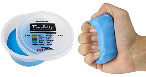 CanDo TheraPutty - Therapie-Knetmasse - 56 g - blau (schwer)