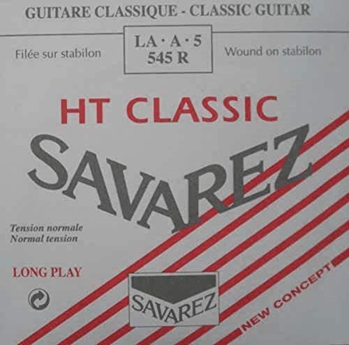 Savarez Strings for Classic Guitar Alliance HT Classic 545R single string A5w standard, Fits string set 540R, 540RH, 540CR
