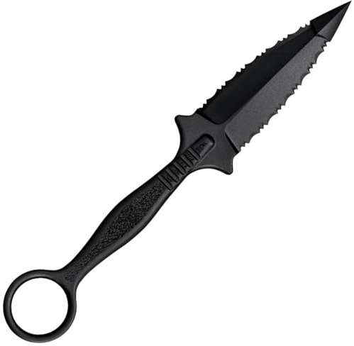 Cold Steel FGX Ring Dagger aus schwarzem Griv-Ex mit Schlüsselring
